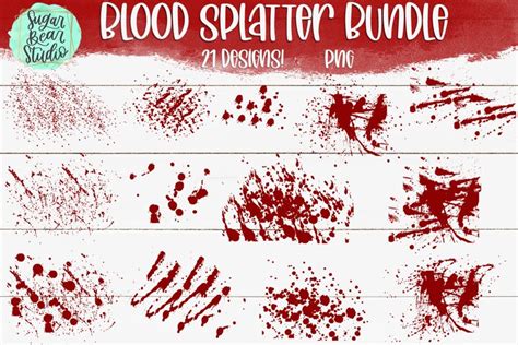 Download Blood Splatter Bundle Easy Edite