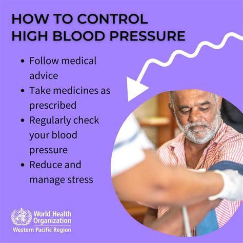 Control of blood pressure