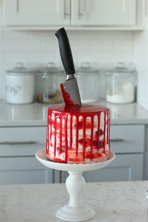 Bloody Knife Cake
