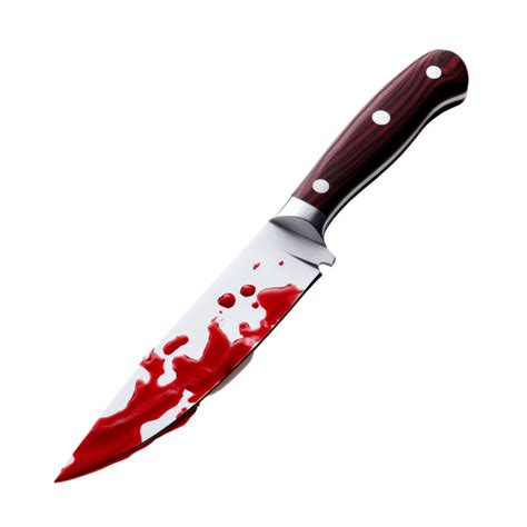 Bloody Knife Transparent Background