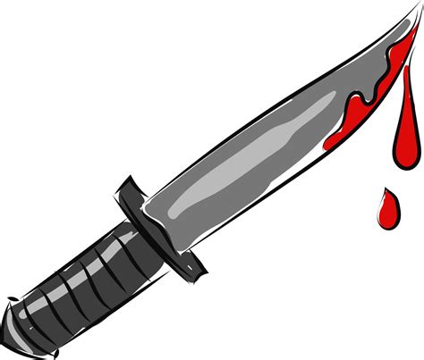 Bloody Knife Vector
