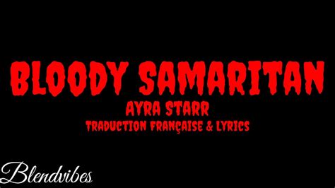 Bloody Samaritan Traduction