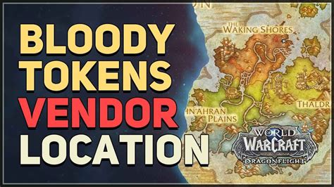 Bloody Tokens vendor