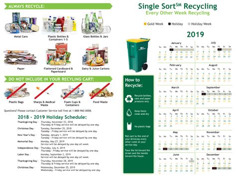 Bloomington Mn Recycling Calendar