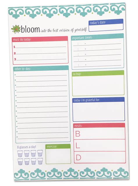 Bloomplannerscom Free Printables