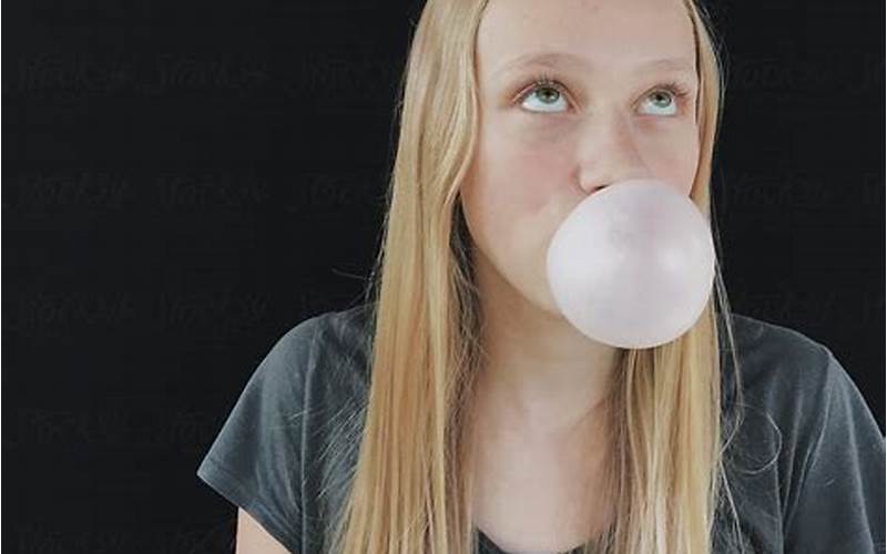 Blowing Bubble Gum