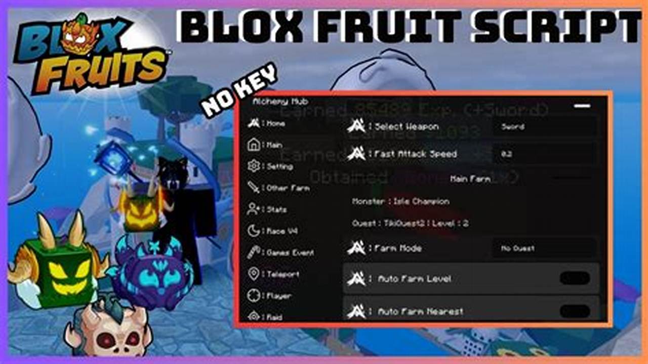 Blox Fruits Auto Grind Script 2024