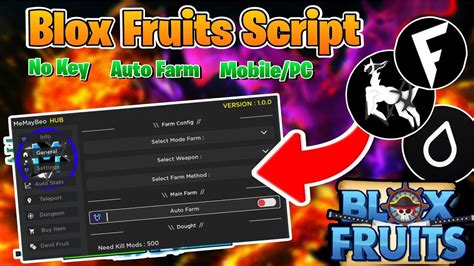 Blox Fruits Script GUI - Auto Farm/Level/Candy (June 2023)