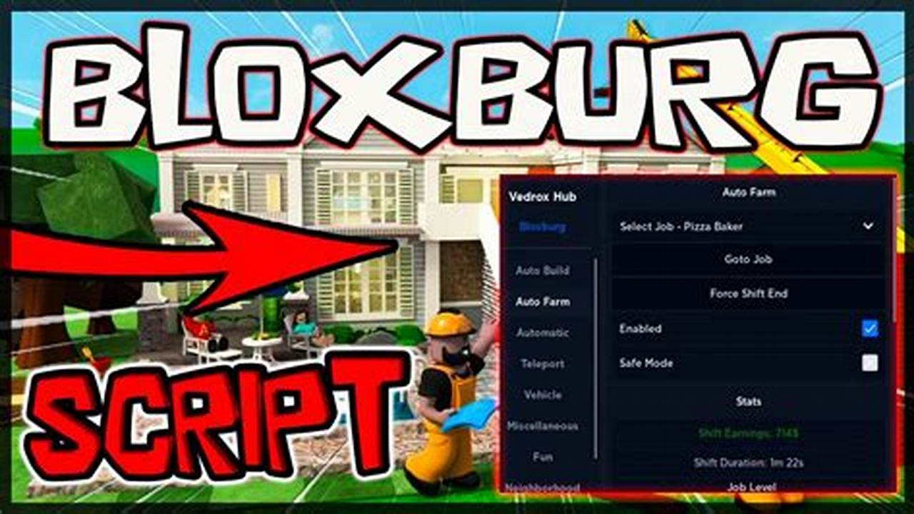 Bloxburg Script 2025