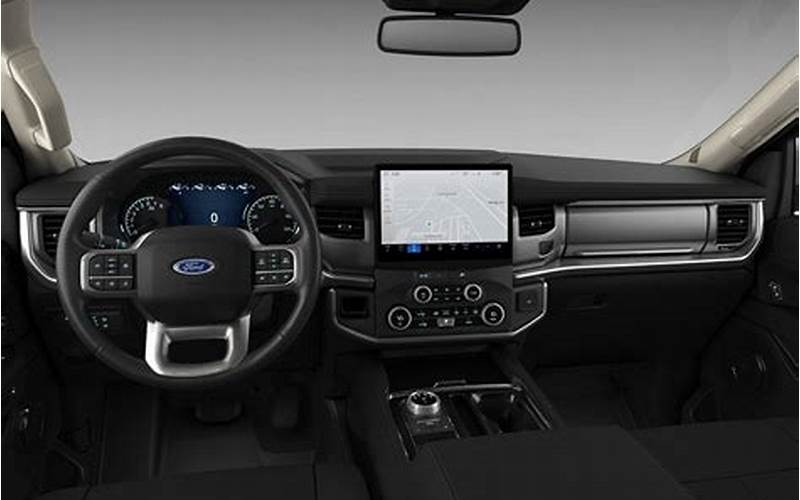Blue Ford Expedition Max Interiors
