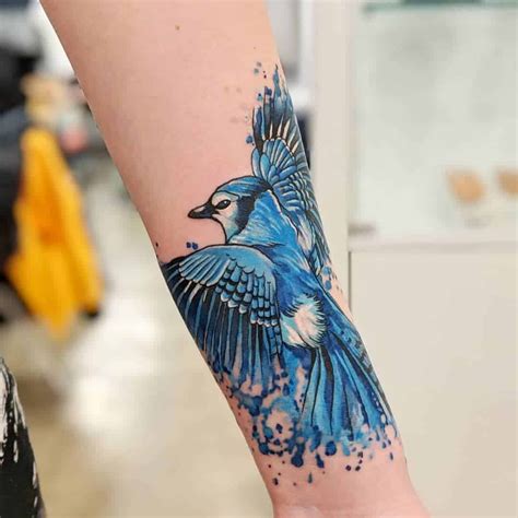 Blue Jay Tattoo Meaning 11 realismtattoosCoverUp 