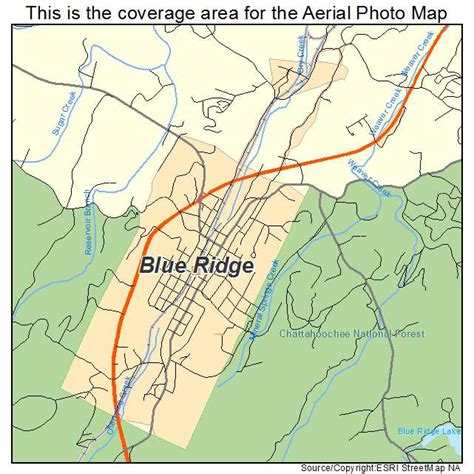 Blue Ridge Ga Map