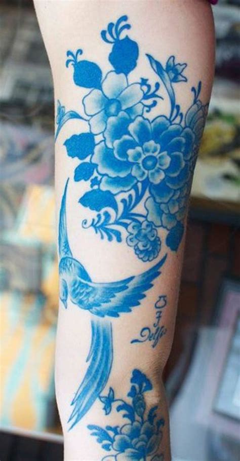 Blue Tattoo Ink