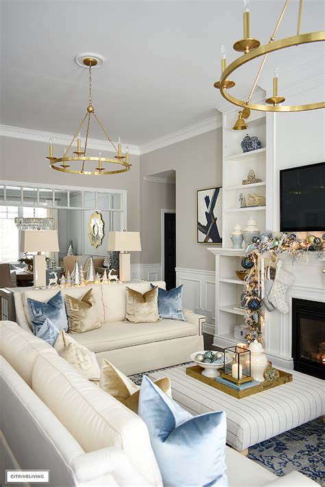 Transform Your Home with Glamorous Blue And Gold Decorating Ideas!