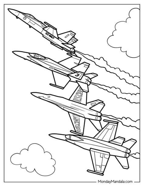 Blue Angel Coloring Page