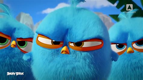 Blue Angry Birds
