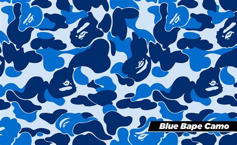 Blue Bape Camo