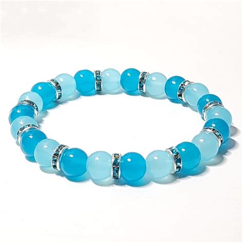 Blue Beaded Bracelet Styles