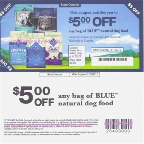 Blue Buffalo Printable Coupons