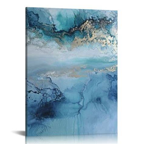Blue Canvas Paintings