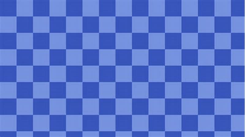 Blue Checkerboard Pattern