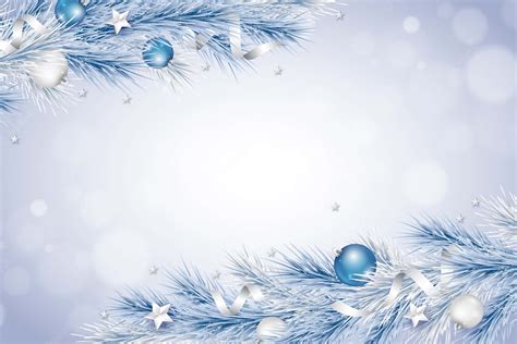 Blue Christmas Background