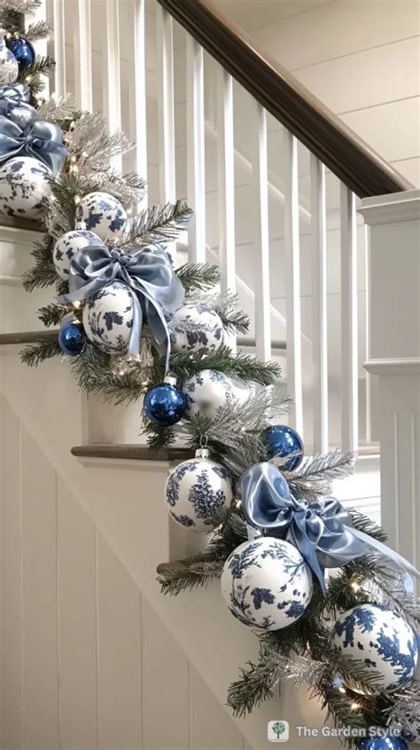Blue Christmas Wedding Decor