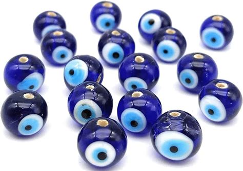 Blue Evil Eye Beads