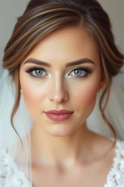 Blue Eye Bridal Makeup