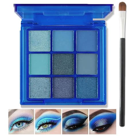 Blue Eye Shadow Palette
