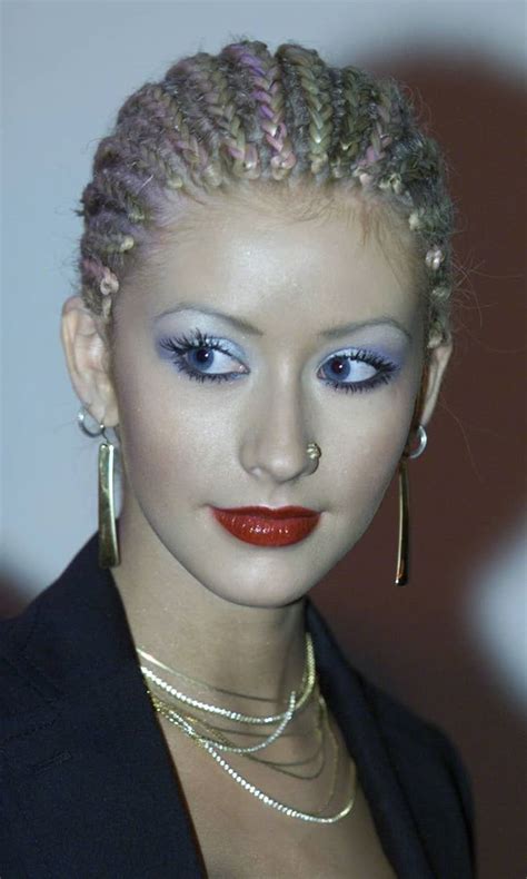 Blue Eyeshadow in the 2000s