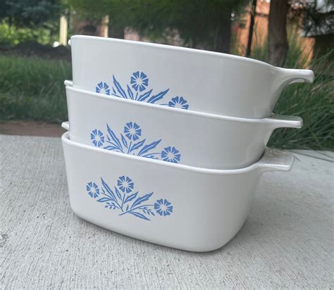 Blue Flower Corningware Value