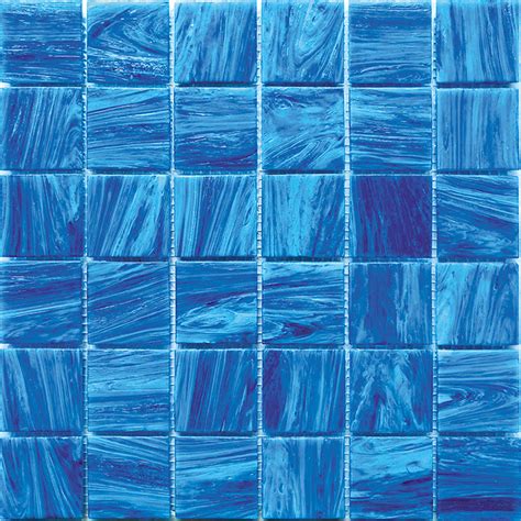 Transform your space with stunning Blue Glass Mosaic Tile - A modern and elegant choice!