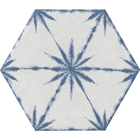 Blue Hex Tile