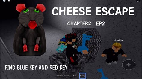 Blue Key Cheese Escape Location - Roblox -