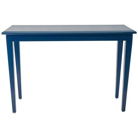 Blue Lacquer Console Table