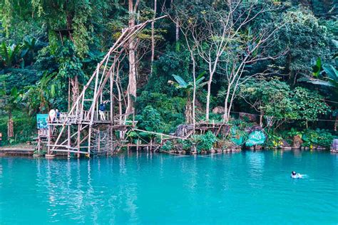 Blue Lagoons of Vang Vieng