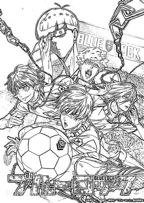 Blue Lock Coloring Pages