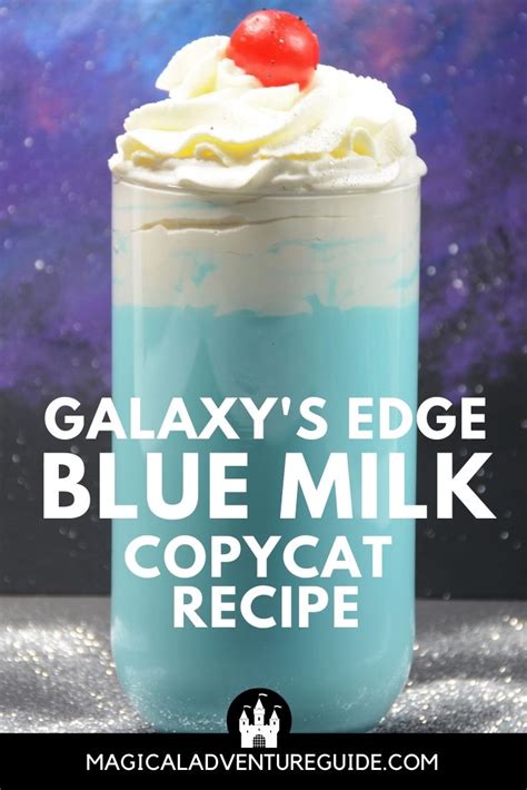 Blue Milk Recipe: A Refreshing and Galactic Delight