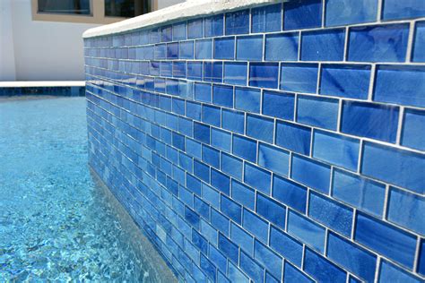 Tahoe Blue 6" x 6" Porcelain Waterline Pool Tile AquaTiles