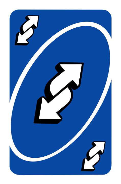 Blue Reverse Card Uno
