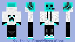 Unlock the Fun with Blue Slime Skin in Minecraft!