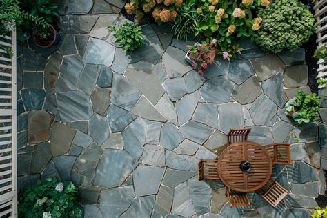 Blue Stone Patio Ideas