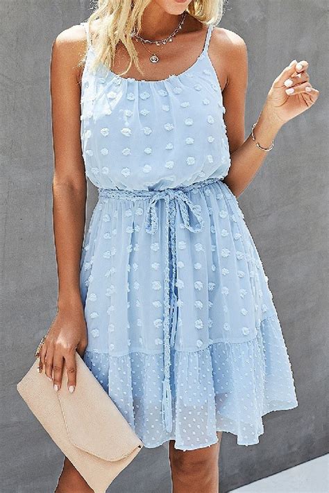 Blue Summer Dresses Cheap