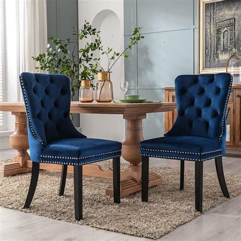 Blue Velvet Chairs