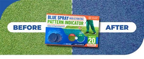 Blue Weed Indicator Spray Dye