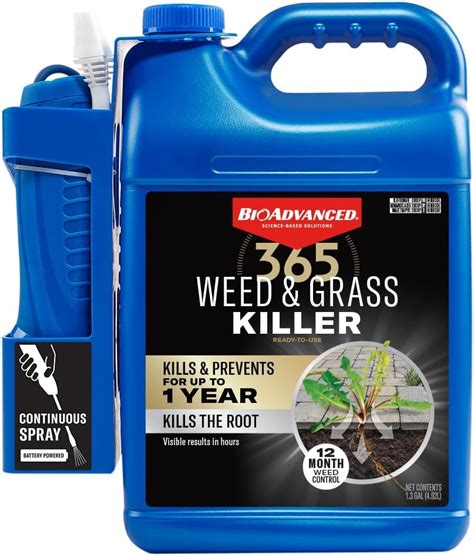 Blue Weed Killer Color