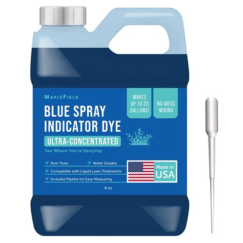 Blue Weed Killer Indicator Dye
