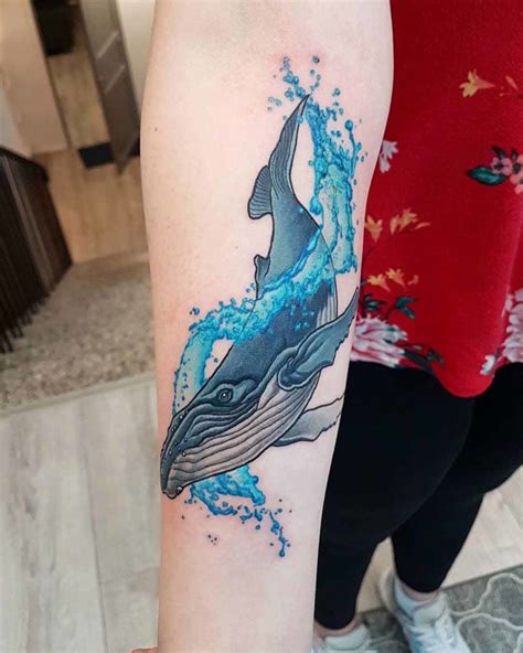 Blue Whale Tattoo