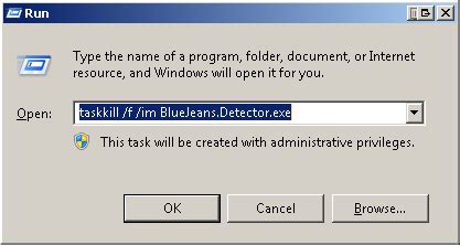 Bluejeans Detector